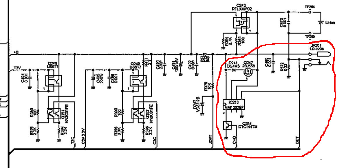 ALINCO DJ-G7 BATTERY CHARGING CIRCUIT REPAIR